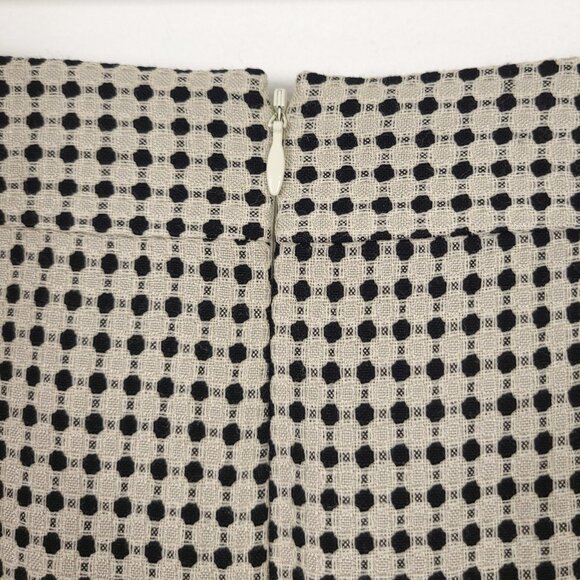 LOFT Wool Blend Patterned Skirt - Picture 7 of 8